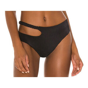Joues De Sable Emmy Black Cut Out Bikini Bottoms